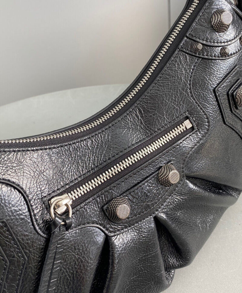 Balenciaga Le Cagole Small Shoulder Bag Black